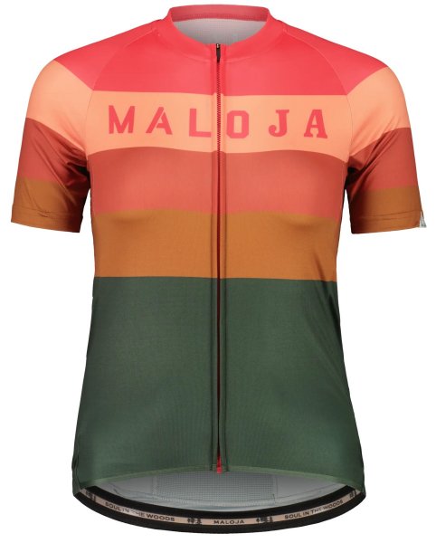 Maloja MadrisaM. Damen Radtrikot - fir multi