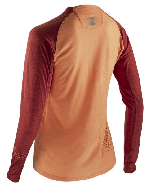 Leatt MTB All Mountain 3.0 Long Sleeve Womens Jersey - peach