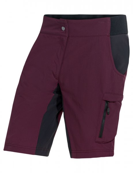 Vaude Womens Qimsa Shorty - cassis