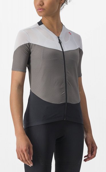 Castelli Gradient Color Block Damen Radtrikot - gunmetal gray