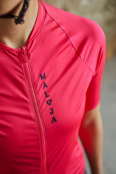 Maloja SchneckM Damen Rennrad Trikot - raspberry