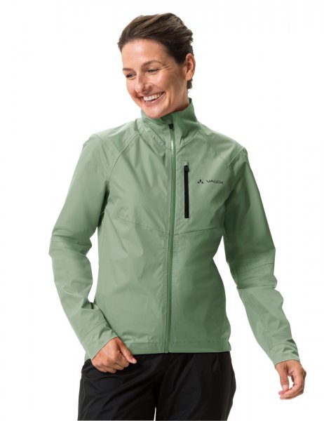 Vaude Womens Kuro Rain Jacket - willow green