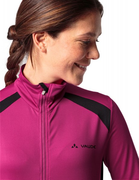 Vaude Womens Posta LS Tricot II - rich pink