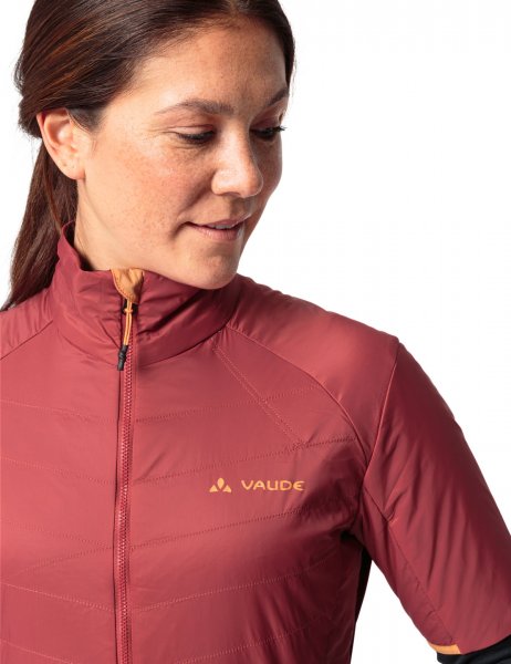 Vaude Womens Kuro Insulation FZ Tricot - brick