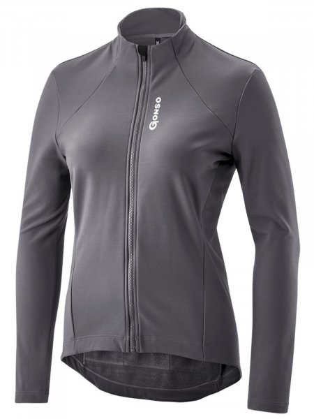 Gonso Sitivo Thermo Radtrikot Damen - gray
