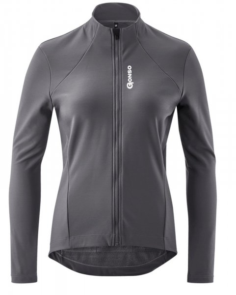 Gonso Sitivo Thermo Radtrikot Damen - gray