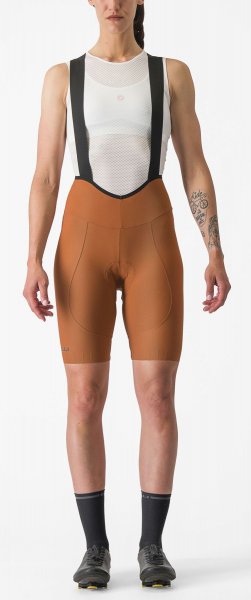 Castelli Espresso Damen DT Bibshort - mocha