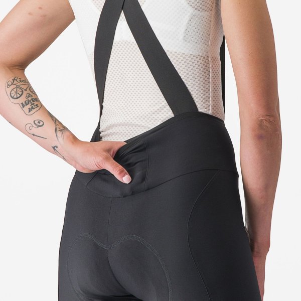 Castelli Espresso Damen DT Bibshort - black