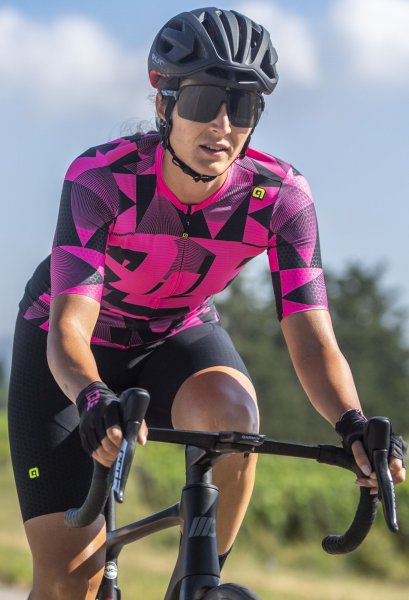 Al Multiverso Radtrikot Damen - pink