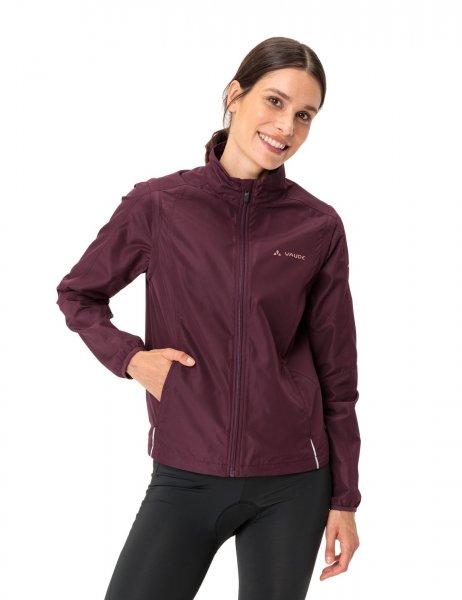 Vaude Dundee Classic ZO Damen Windjacke - cassis