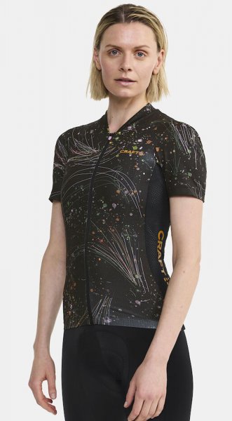 Craft ADV Endur Graphic Damen Radtrikot - black multi