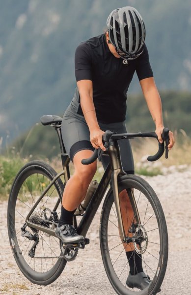 Gonso Sitivo Red Damen Rennrad Trikot - black