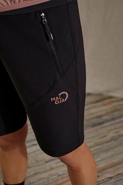 Maloja BadusM Damen Bike Short - deep black