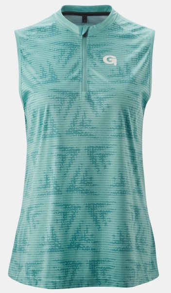 Gonso Agneda Damen Radshirt SL - pale turquoise