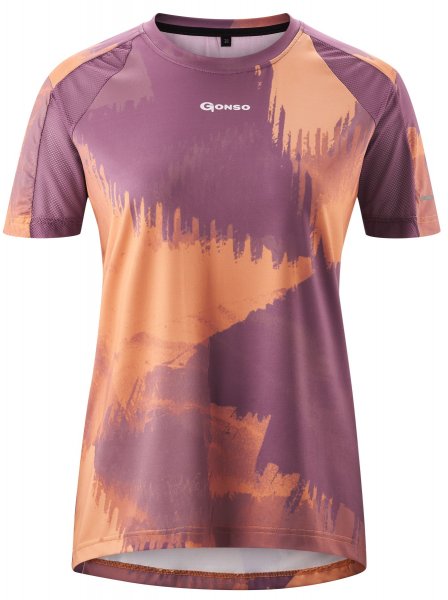 Gonso Venina Damen Bike Shirt - georgia peach
