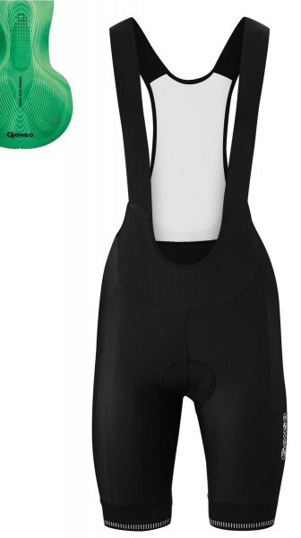 Gonso Sitivo Damen Bib - black/green