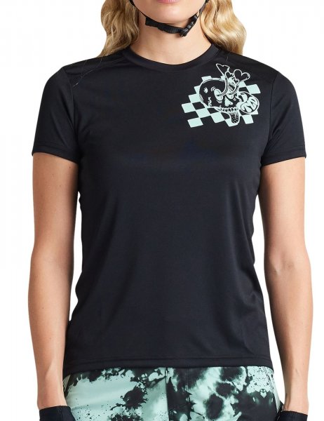 Troy Lee Designs Womens Lilium SS Jersey - Micayla Gatto black