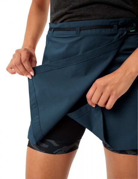 Vaude Womens Tremalzo Skirt IV - dark sea