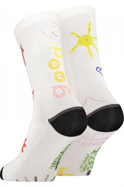 Maloja EichhamM. Sport-Socken - glacier milk multi