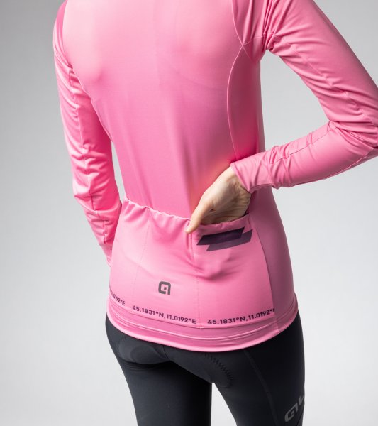 Al Follow me Radtrikot Damen - rosa