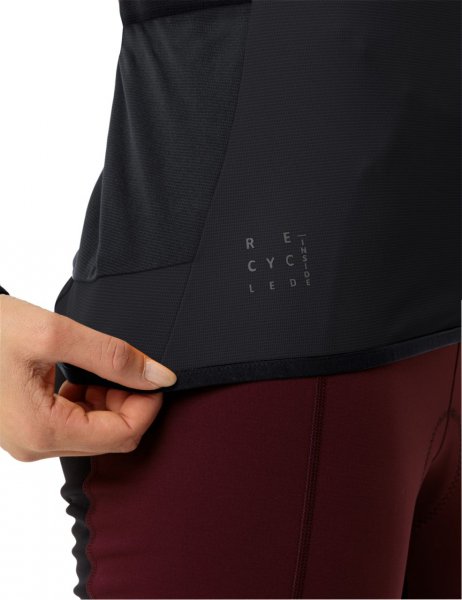 Vaude Matera II Radtrikot Damen langarm - black