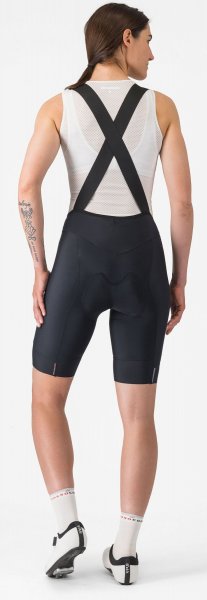 Castelli Prima 2 DT Damen Bib Short - black black