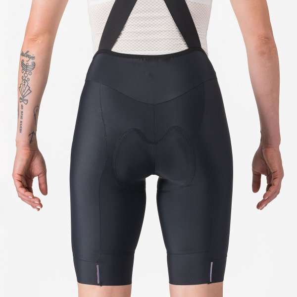 Castelli Prima 2 DT Damen Bib Short - black black