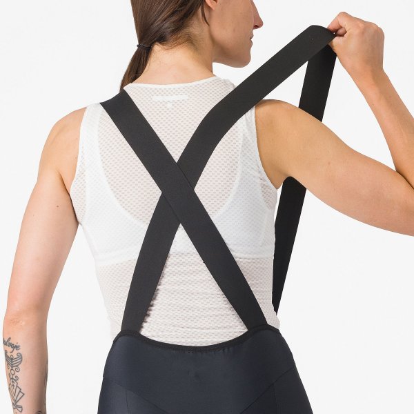 Castelli Prima 2 DT Damen Bib Short - black black