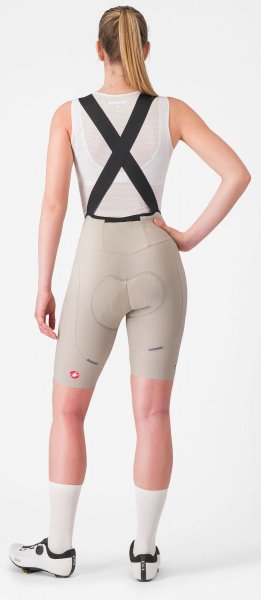 Castelli Espresso Damen DT Bibshort - clay