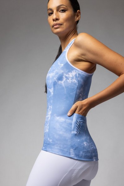 Al Marble Damen Radtop - denim