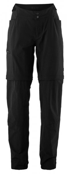 Gonso Adventure Pants Zip Off W - black