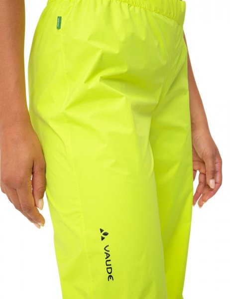 Vaude Womens Drop Pants II - neon yellow uni