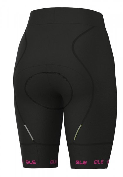 Al Strada 2.0 Damen Rennradhose - black pink