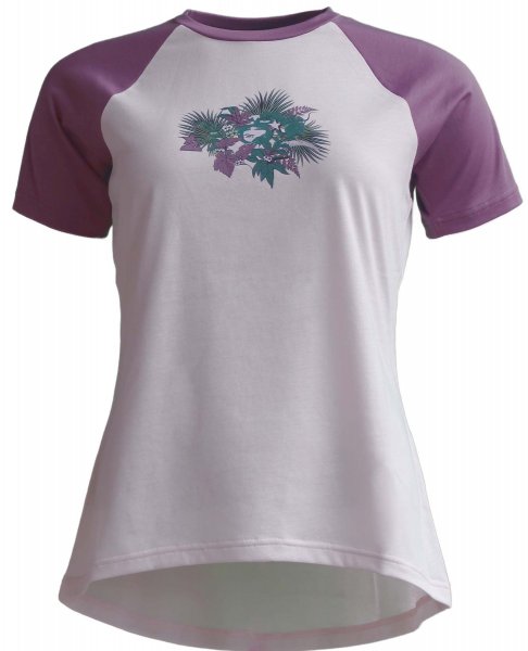 Zimtstern Riderz MTB Tee kurzarm Damen - lilac/ berry