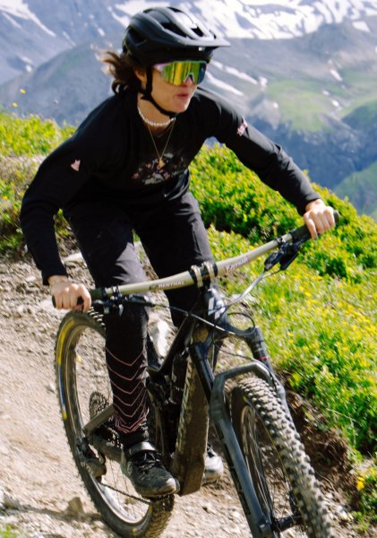 Zimtstern Braapz MTB Shirt LS Damen - pirate black