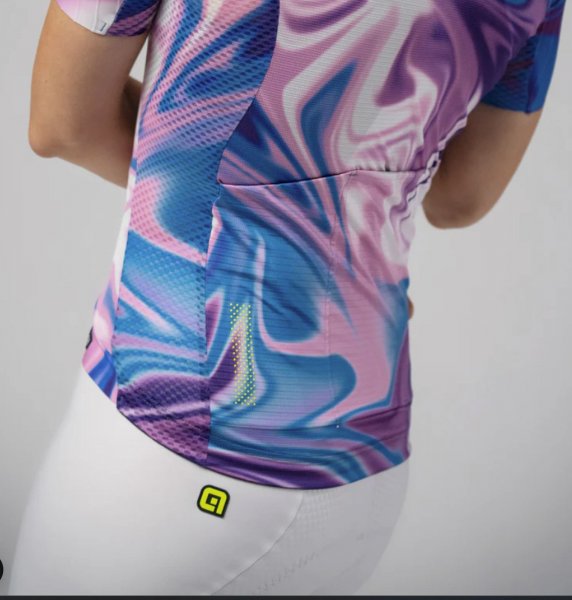 Al PR-E Smoothie Damen Radtrikot - violett