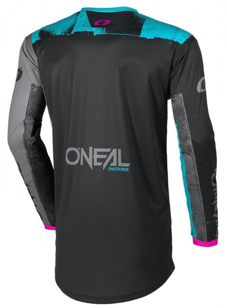 ONeal Element Jersey Damen Roller V.26 - black/cyan