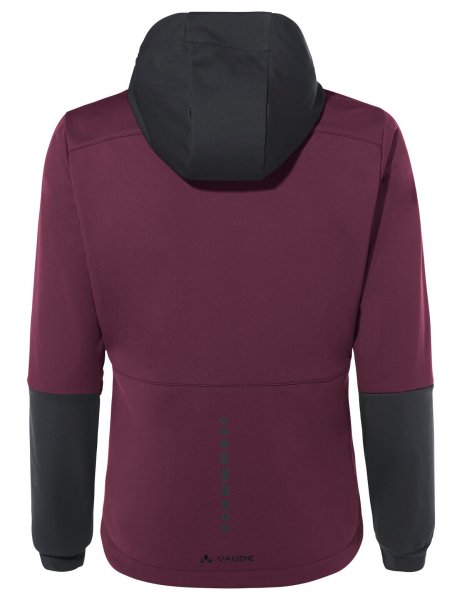 Vaude Womens Qimsa Hooded Softshell Jacket - cassis uni