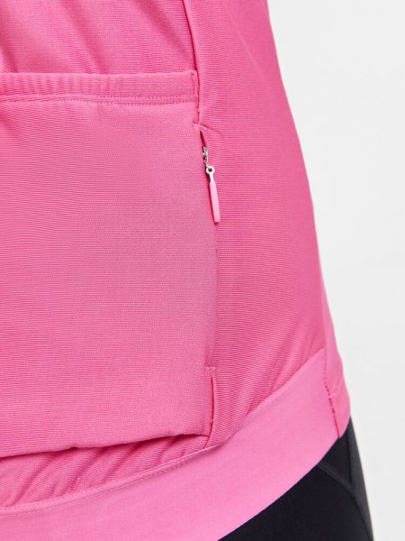 Craft Bike Essence Radtrikot langarm Damen - fame