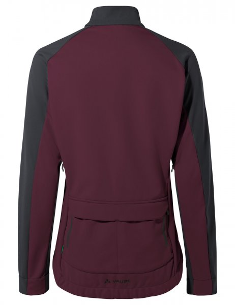 Vaude Womens Posta II Softshell Fahrradjacke  - cassis