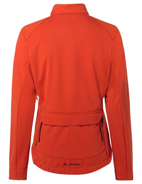 Vaude Womens Posta II Softshell Fahrradjacke  - glowing red