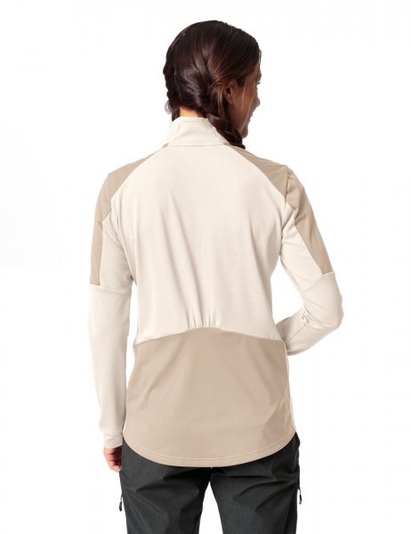 Vaude Yaras Damen Wind Pullover - ecru