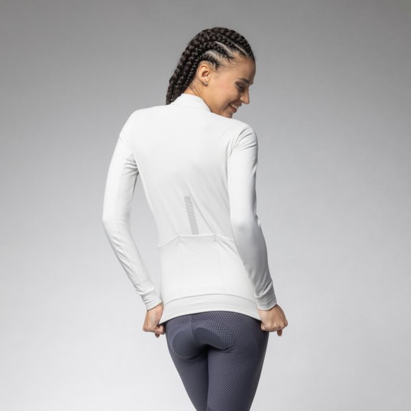 Al Pragma Fondo 3.0 Damen Radtrikot - stucco