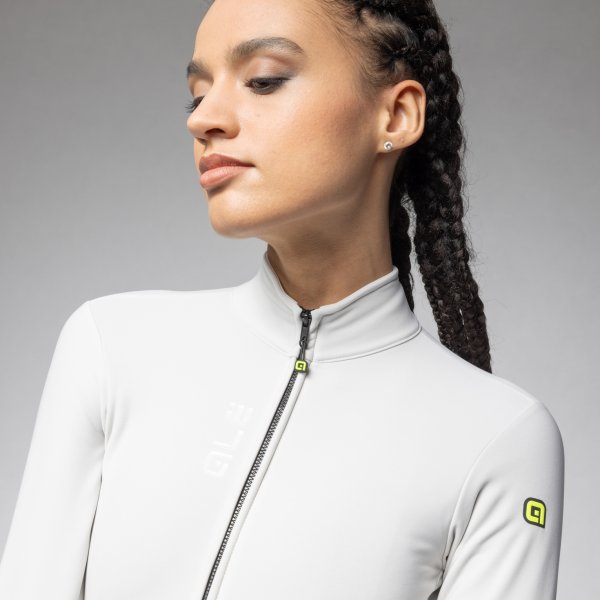 Al Pragma Fondo 3.0 Damen Radtrikot - stucco