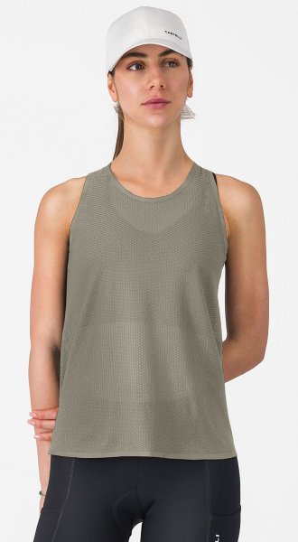 Castelli Comfort Travel Mesh Top - silver moon