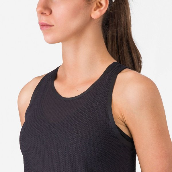 Castelli Comfort Travel Mesh Top - black