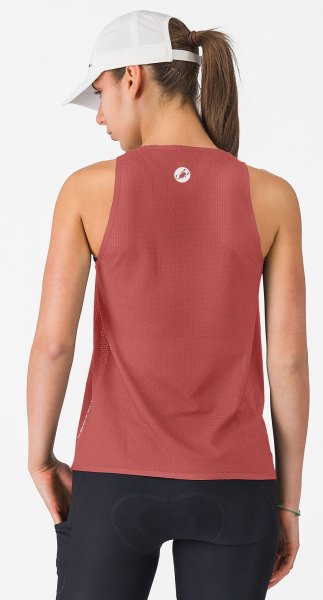 Castelli Comfort Travel Mesh Top - faded rose