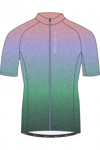 Maloja SchneckM Radtrikot Damen - mountain pine rainbow