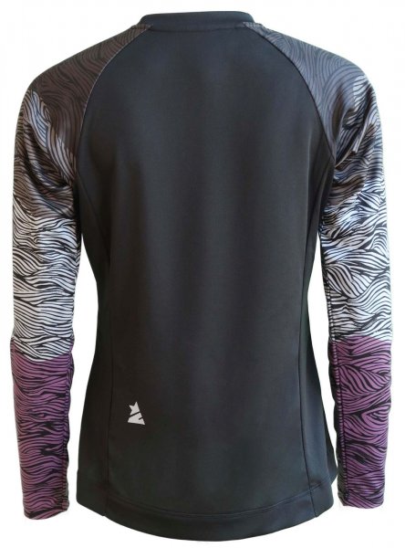 Zimtstern Braapz MTB Shirt LS Damen - pirate black