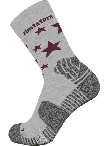 Zimtstern Techsockz MTB Performance Socks Damen - grey melange